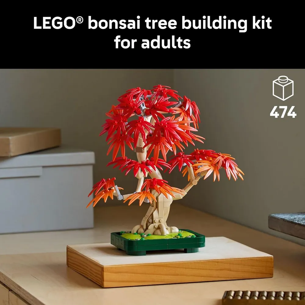 LEGO BOTANICALS BONSÁI ARCE ROJO