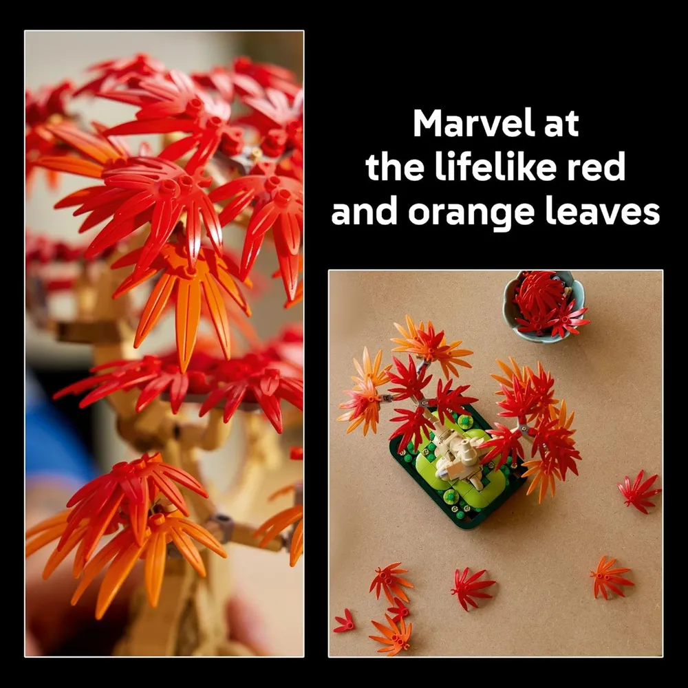 LEGO BOTANICALS BONSÁI ARCE ROJO