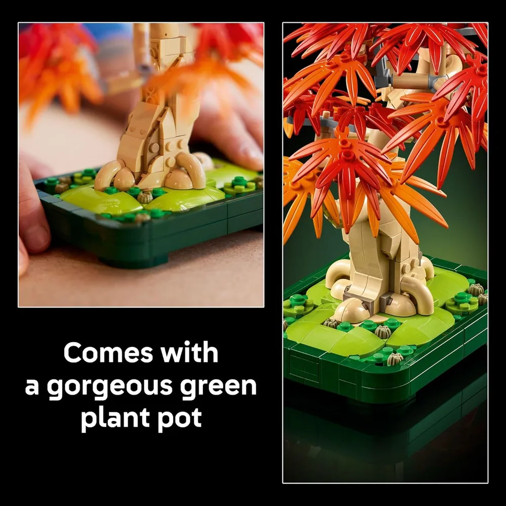 LEGO BOTANICALS BONSÁI ARCE ROJO