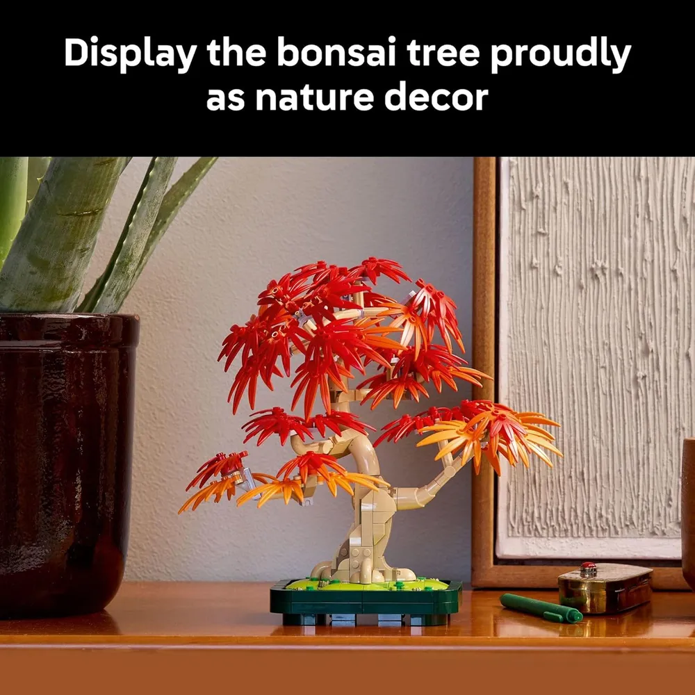 LEGO BOTANICALS BONSÁI ARCE ROJO
