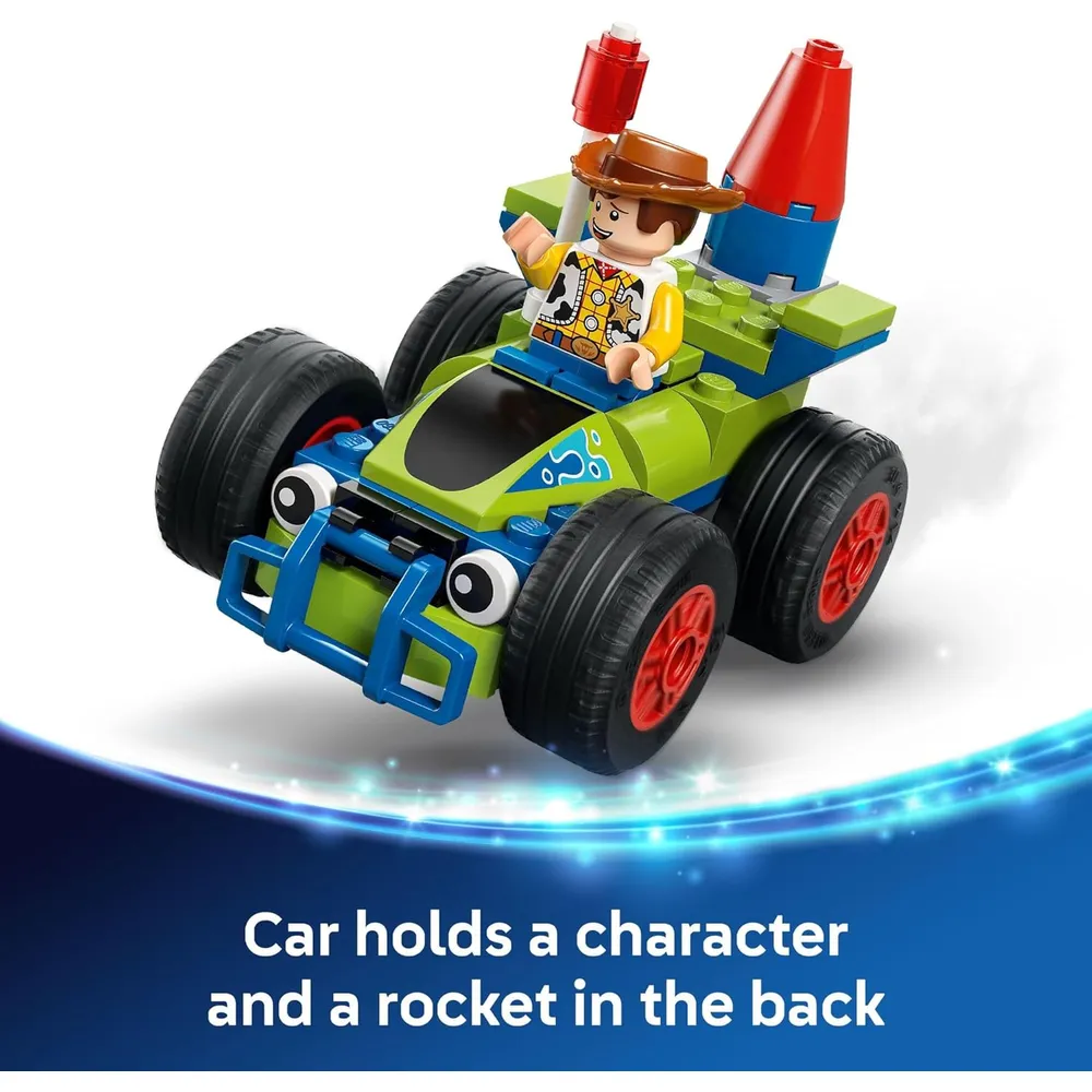 Tren y coche teledirigido Lego Disney Pixar Toy Story, juego sensorial