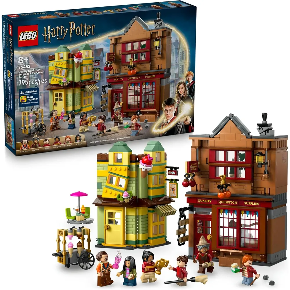 Lego Harry Potter Artículos de Quidditch y Heladería, set coleccionable