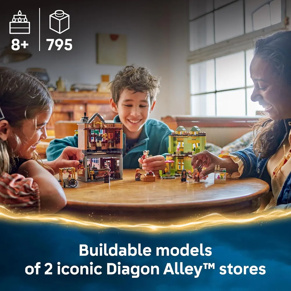 Lego Harry Potter Artículos de Quidditch y Heladería, set coleccionable