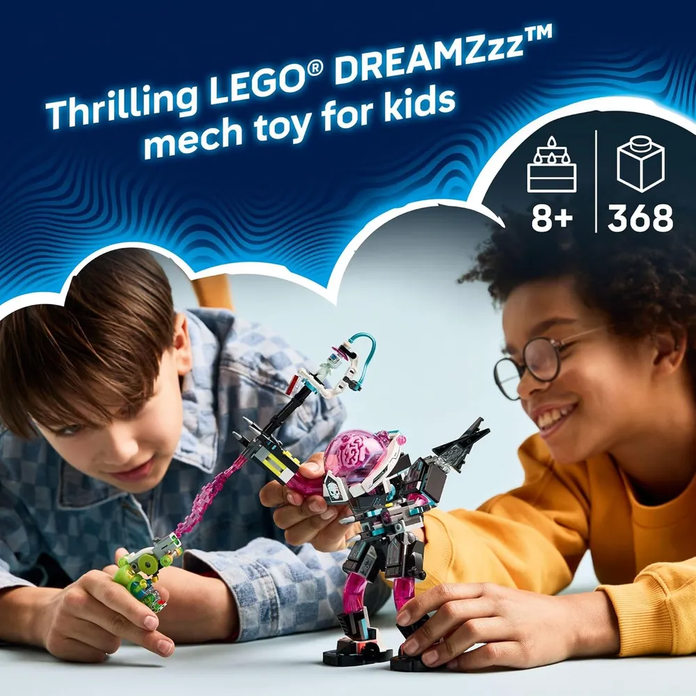 Lego Dreamzzz Mateo vs Cyber Brain Mech Robot, construcción y juego