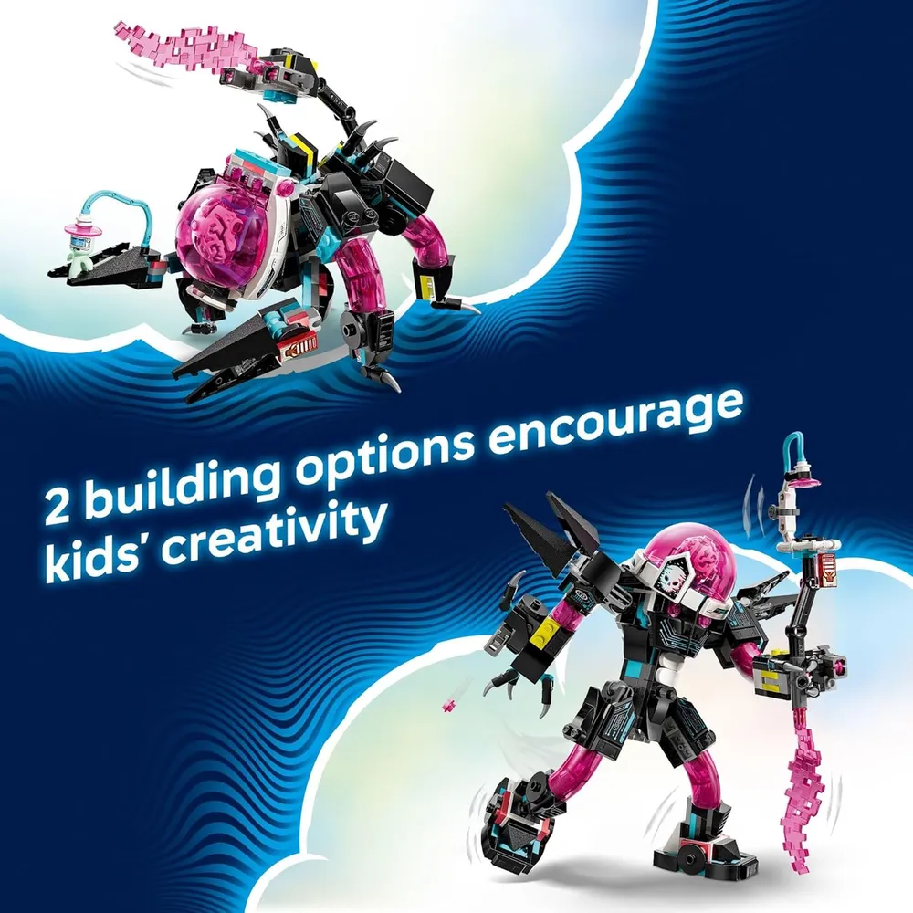 Lego Dreamzzz Mateo vs Cyber Brain Mech Robot, construcción y juego