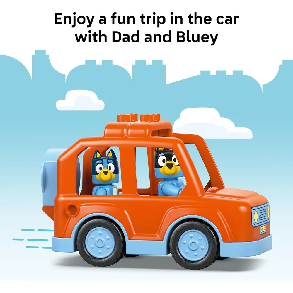 Lego Duplo Bluey Viaje a la heladería, juego sensorial y simbólico