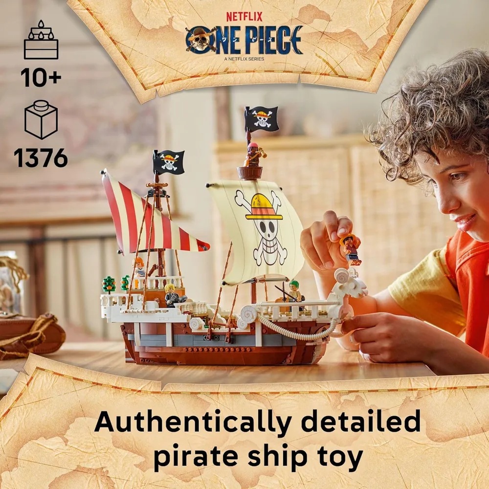 LEGO ONE PIECE BARCO PIRATA GOING MERRY SET DE CONSTRUCCIÓN