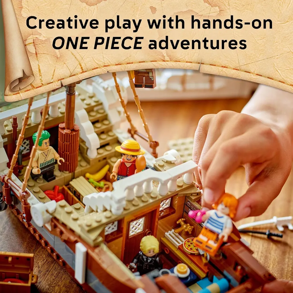 LEGO ONE PIECE BARCO PIRATA GOING MERRY SET DE CONSTRUCCIÓN