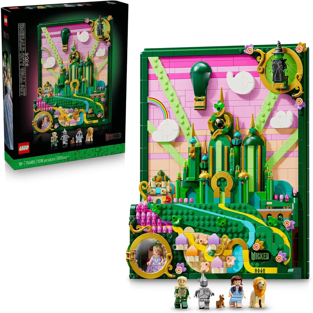 LEGO WICKED EMERALD CITY SET DE CONSTRUCCIÓN