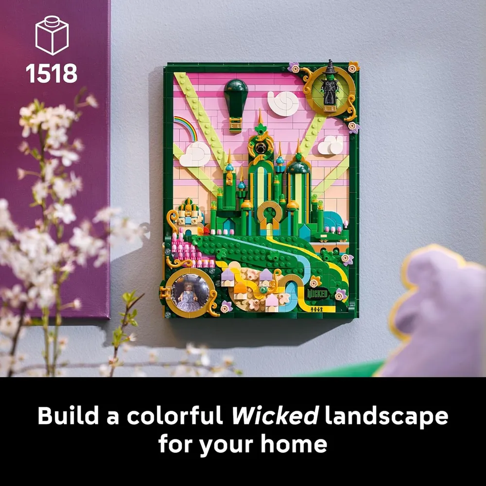 LEGO WICKED EMERALD CITY SET DE CONSTRUCCIÓN