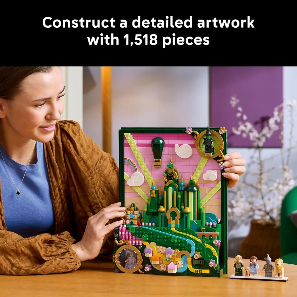 LEGO WICKED EMERALD CITY SET DE CONSTRUCCIÓN
