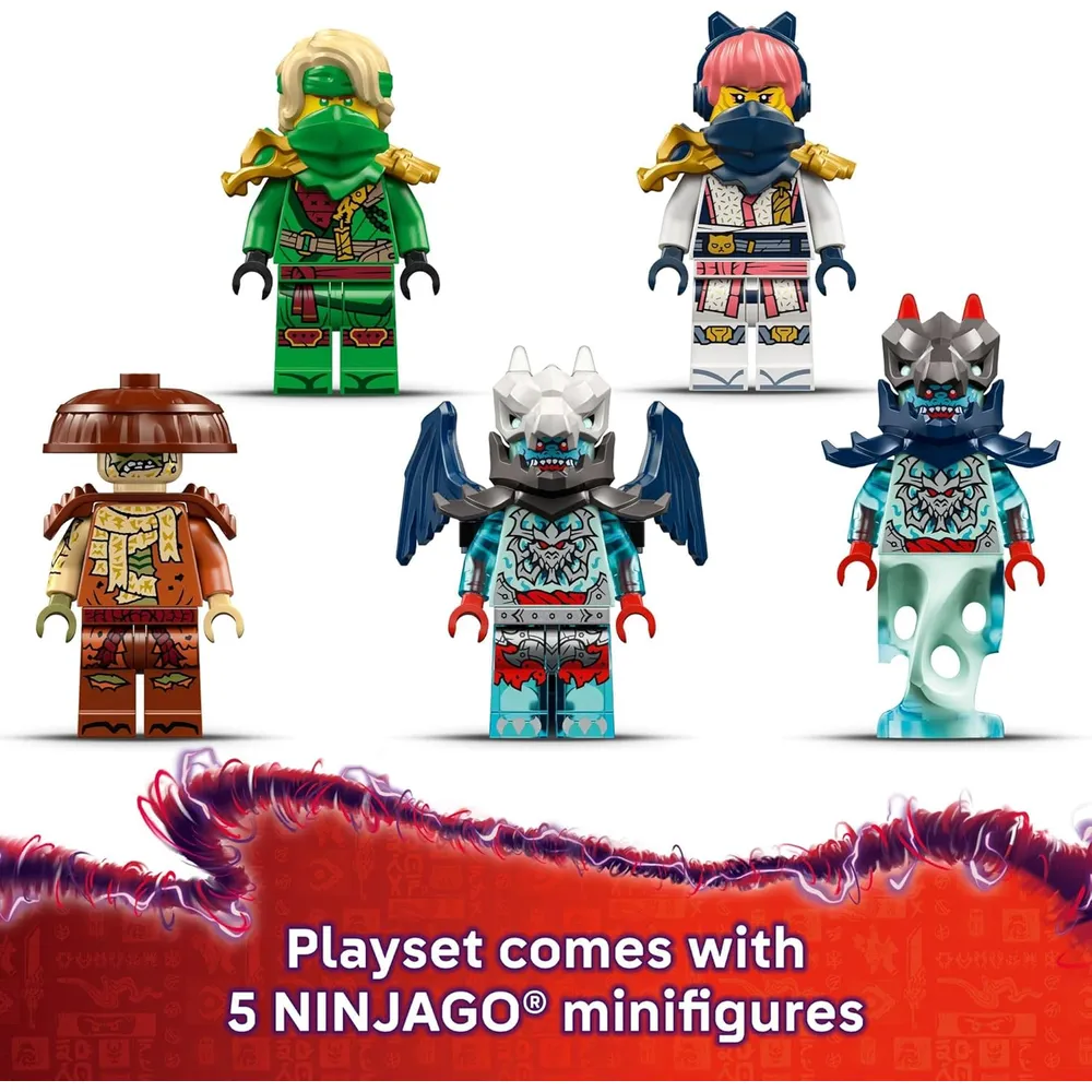 Lego Ninjago Mech de Lloyd, construcción transformable con minifiguras