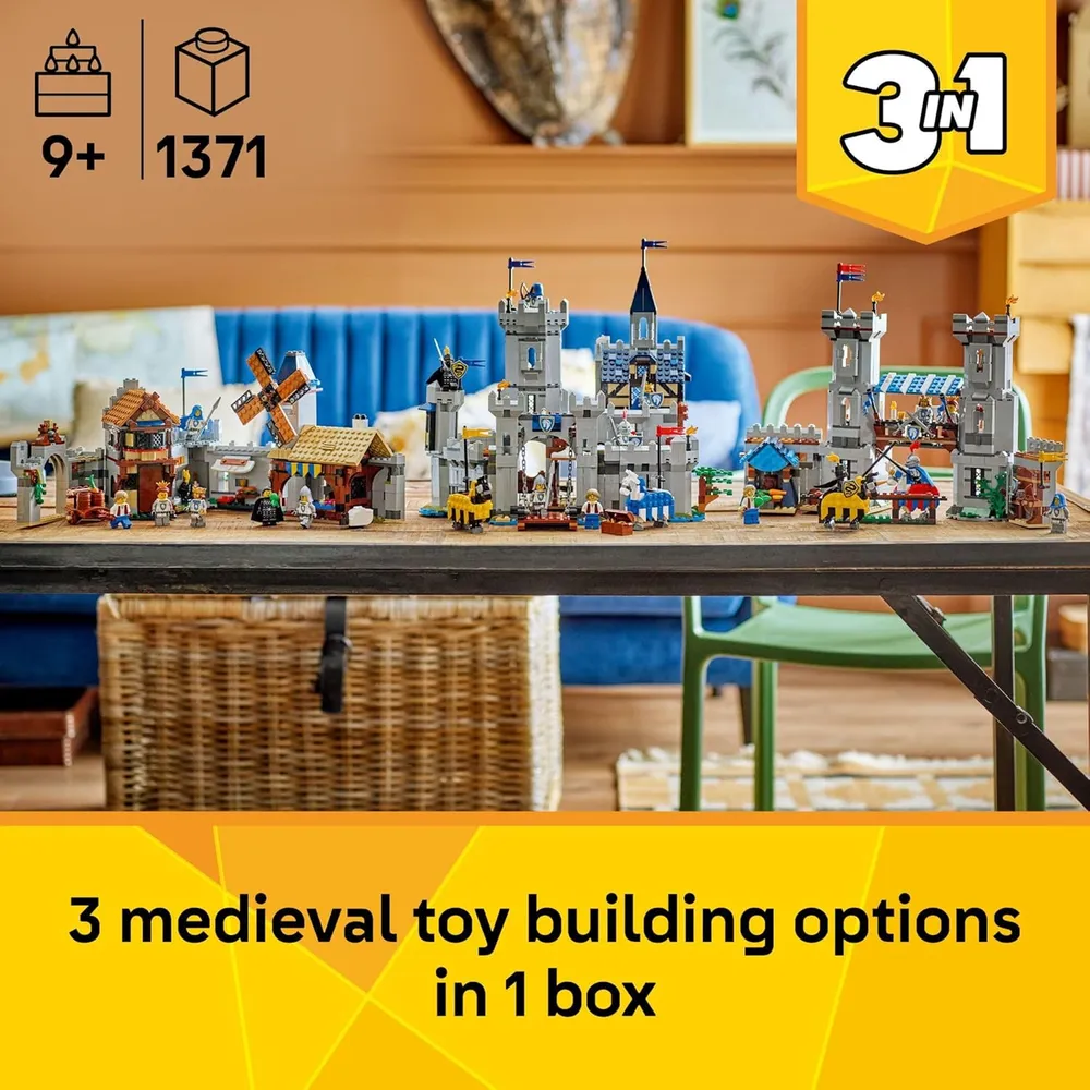 b0drw5t8j9_1_webp.webp Lego Creator 3 en 1 Castillo medieval con caballero y caballo, bloques