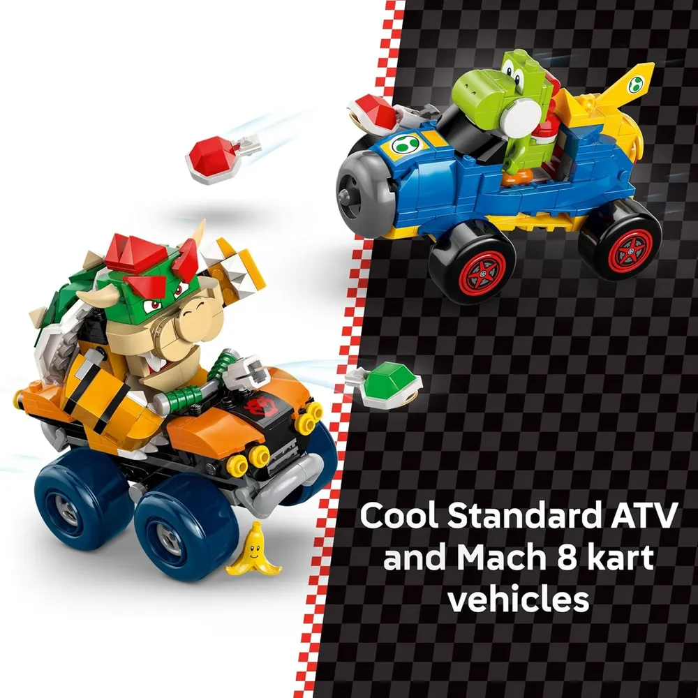 Lego Super Mario Mario Kart Castillo de Bowser, construcción y juego