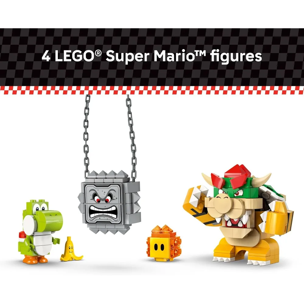 Lego Super Mario Mario Kart Castillo de Bowser, construcción y juego