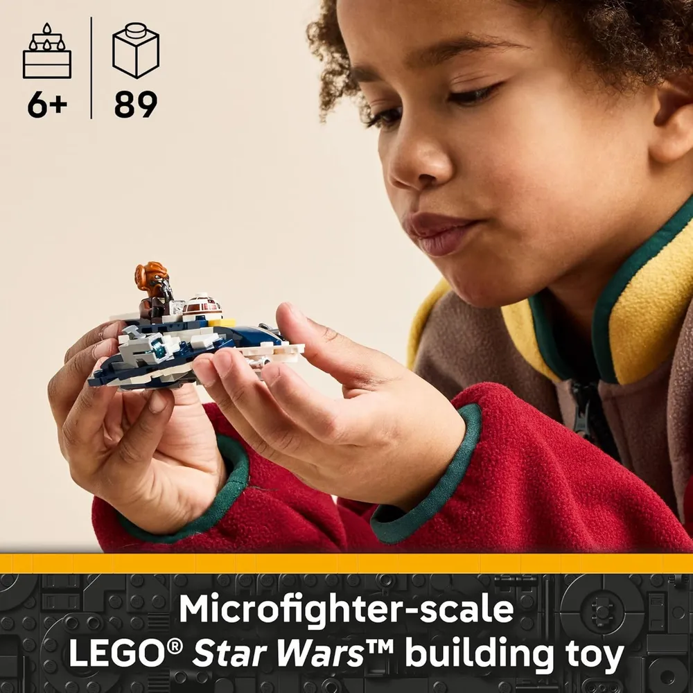 LEGO STAR WARS MICROFIGHTER JEDI STARFIGHTER DE PLO KOON