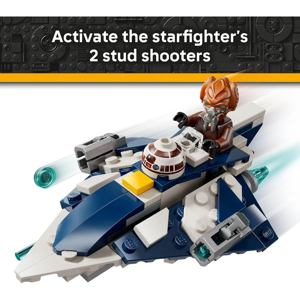 LEGO STAR WARS MICROFIGHTER JEDI STARFIGHTER DE PLO KOON