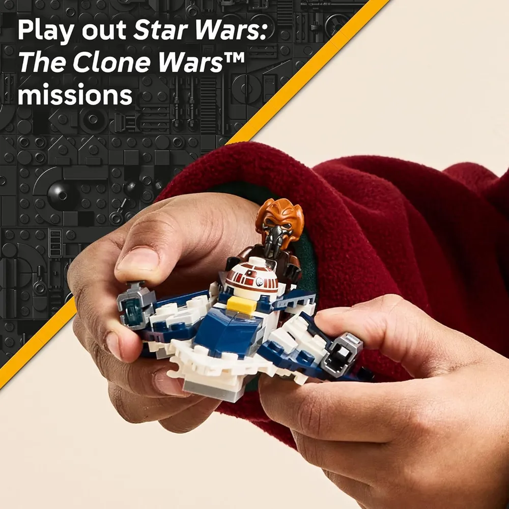 LEGO STAR WARS MICROFIGHTER JEDI STARFIGHTER DE PLO KOON