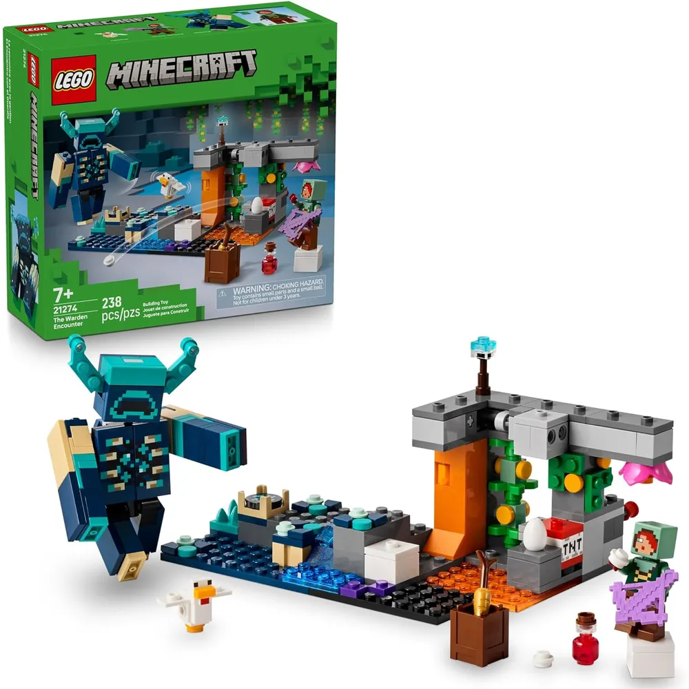Lego Minecraft Encuentro con el Guardián, construcción coleccionable