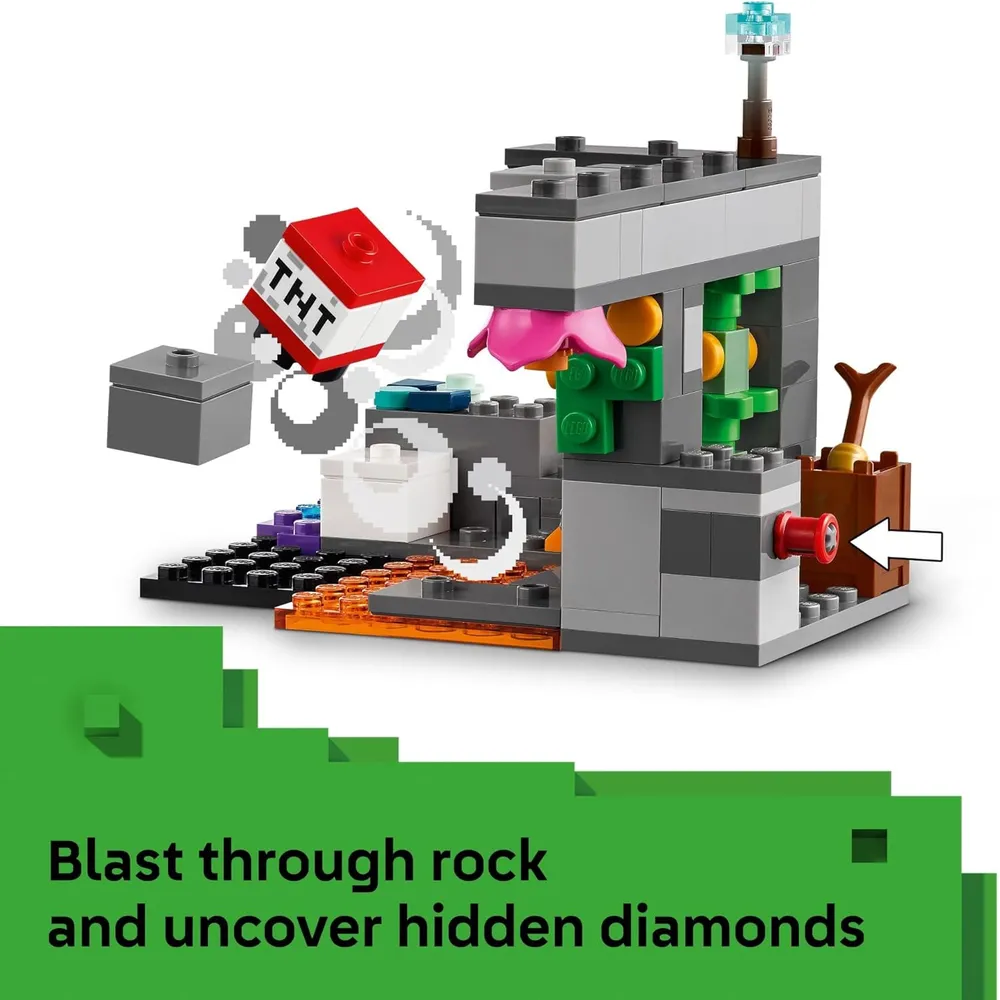 Lego Minecraft Encuentro con el Guardián, construcción coleccionable