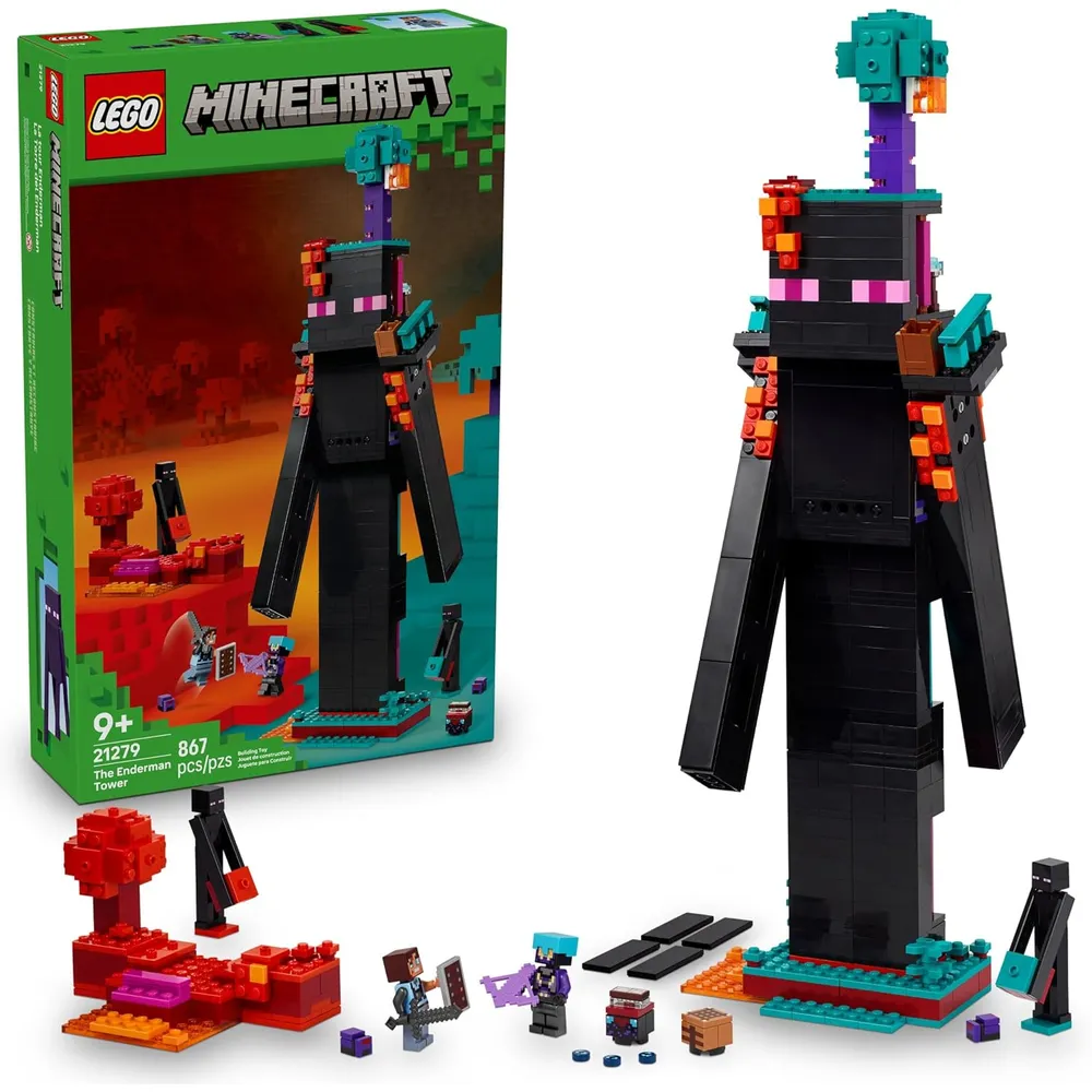 LEGO MINECRAFT TORRE DEL ENDERMAN 2 EN 1