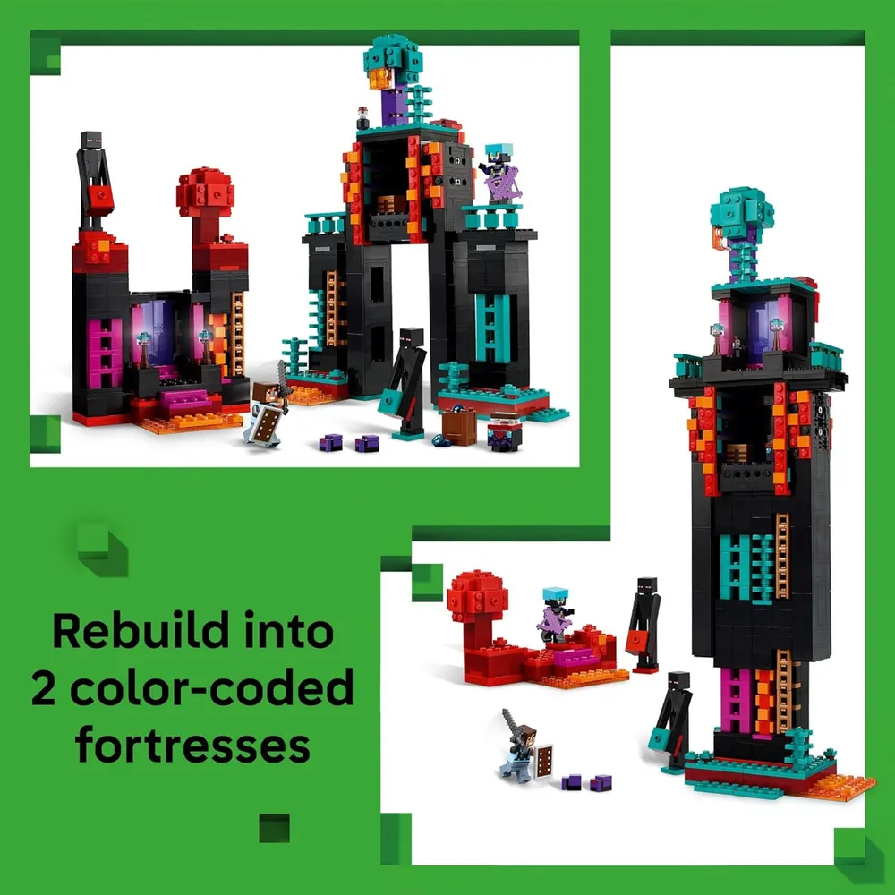 LEGO MINECRAFT TORRE DEL ENDERMAN 2 EN 1