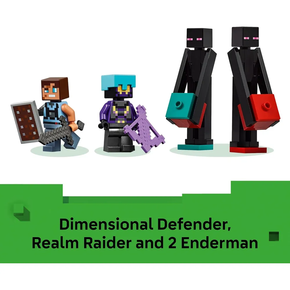 LEGO MINECRAFT TORRE DEL ENDERMAN 2 EN 1