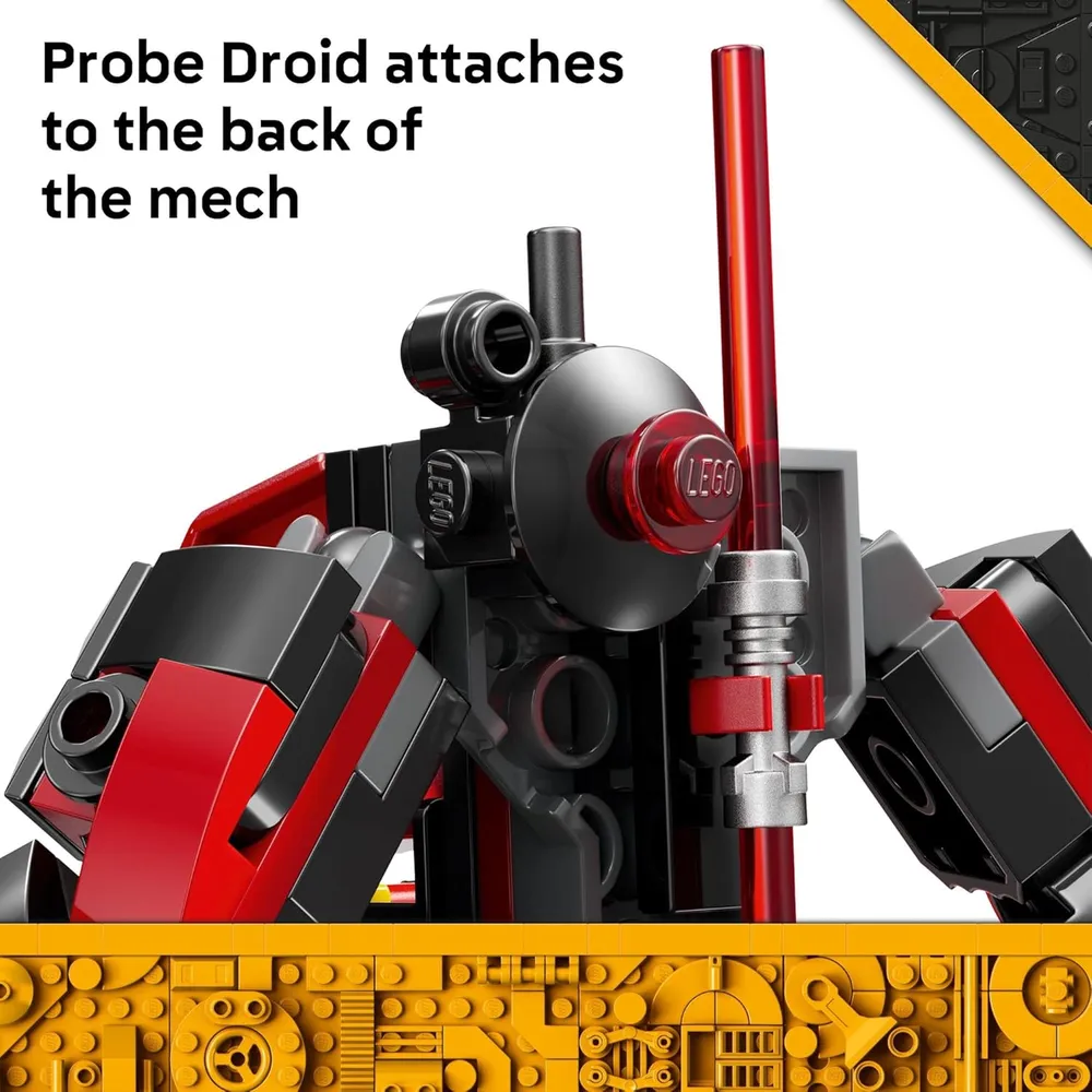 LEGO STAR WARS MECH DE DARTH MAUL CON SABLE LÁSER