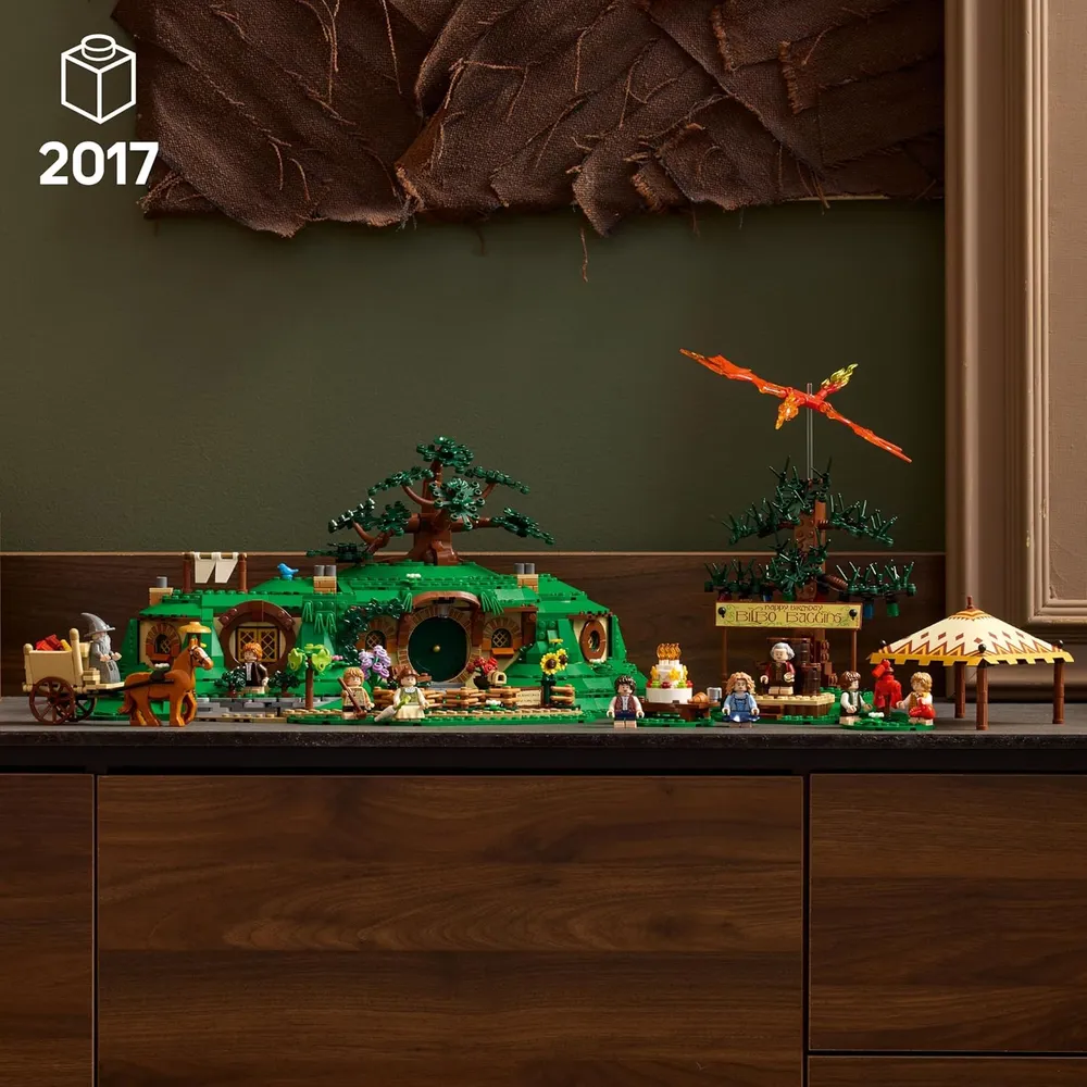 Lego Icons El Señor de los Anillos: La Comarca, set DIY coleccionable