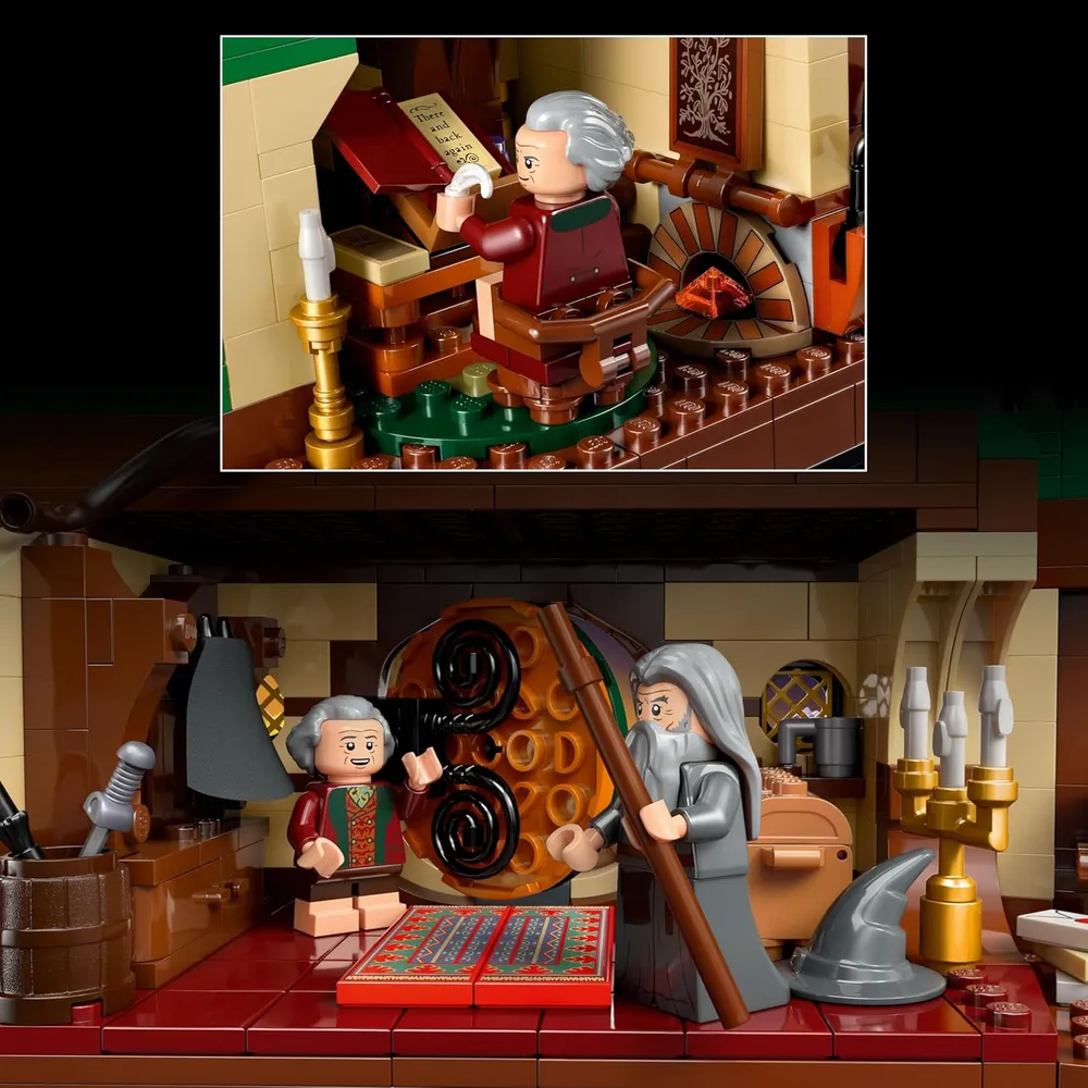 Lego Icons El Señor de los Anillos: La Comarca, set DIY coleccionable