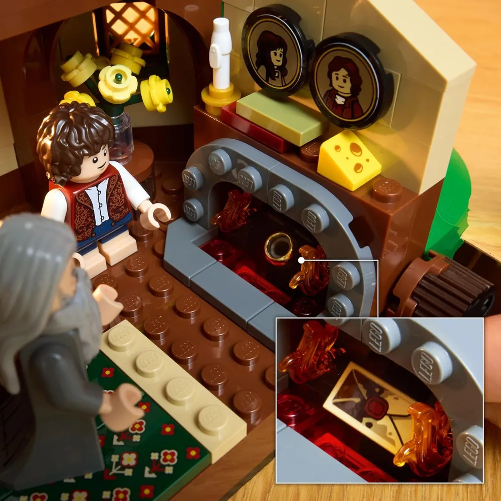 Lego Icons El Señor de los Anillos: La Comarca, set DIY coleccionable
