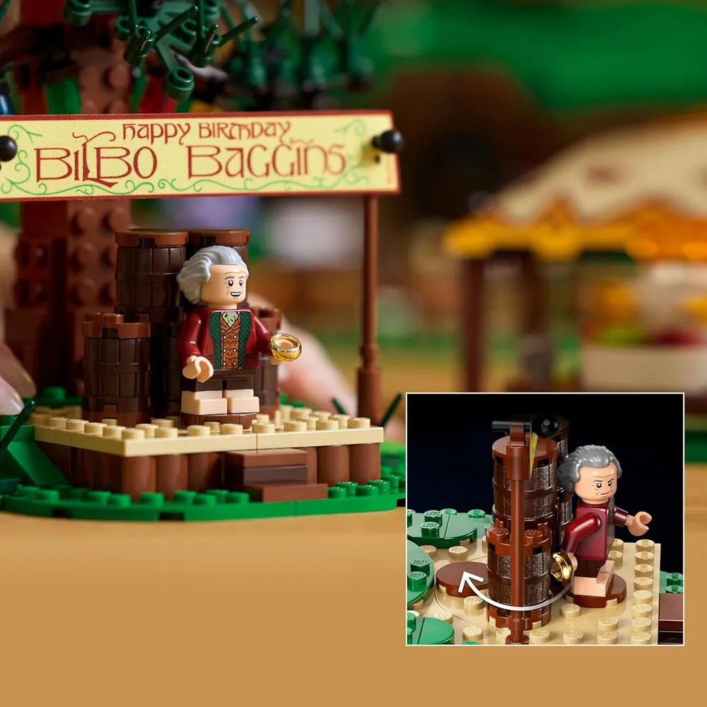 Lego Icons El Señor de los Anillos: La Comarca, set DIY coleccionable