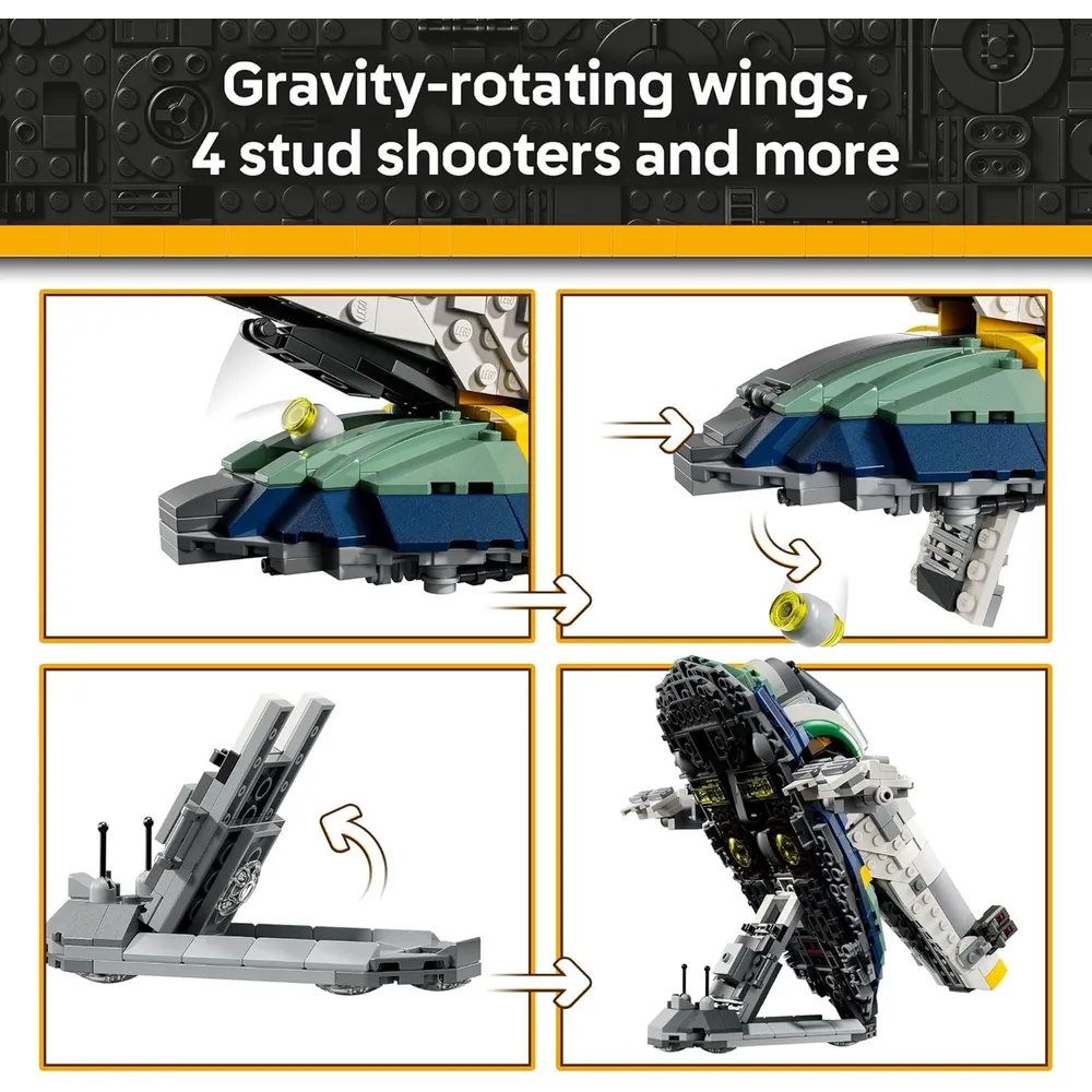 LEGO STAR WARS NAVE ESTELAR DE JANGO FETT
