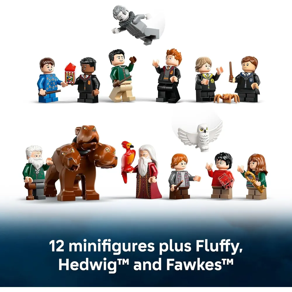 LEGO HARRY POTTER CASTILLO DE HOGWARTS TORRE PRINCIPAL CON MINIFIGURAS
