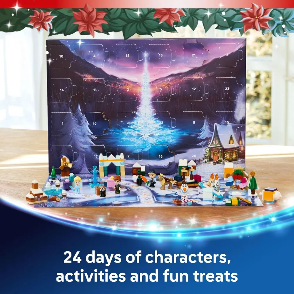 Calendario de Adviento Lego Disney Frozen 2025, juego y sorpresas