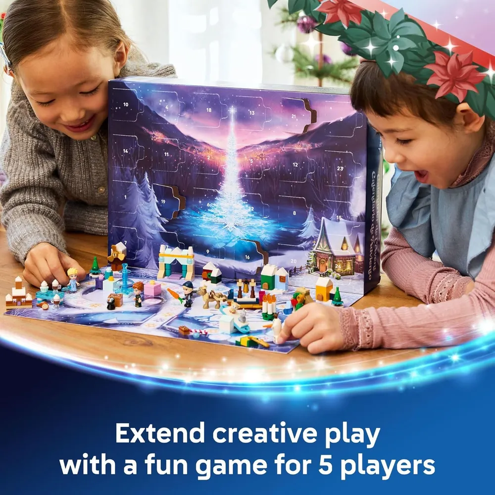 Calendario de Adviento Lego Disney Frozen 2025, juego y sorpresas