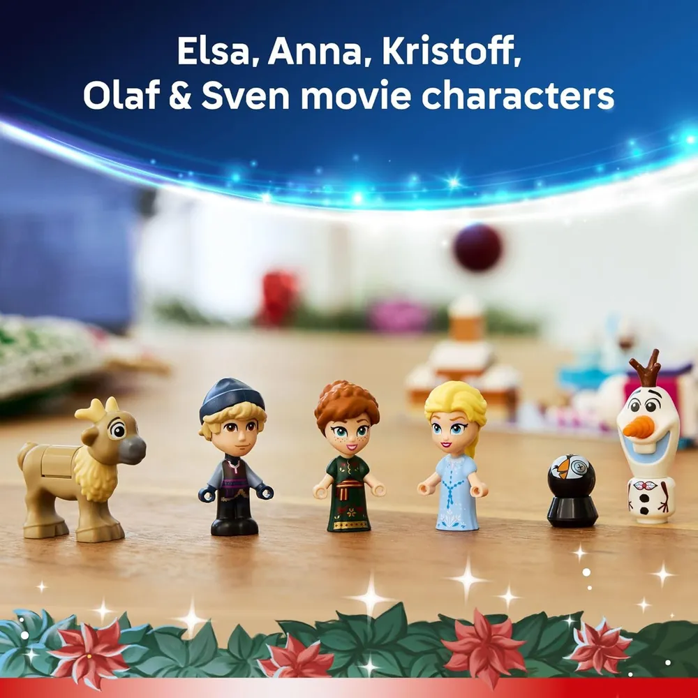 Calendario de Adviento Lego Disney Frozen 2025, juego y sorpresas