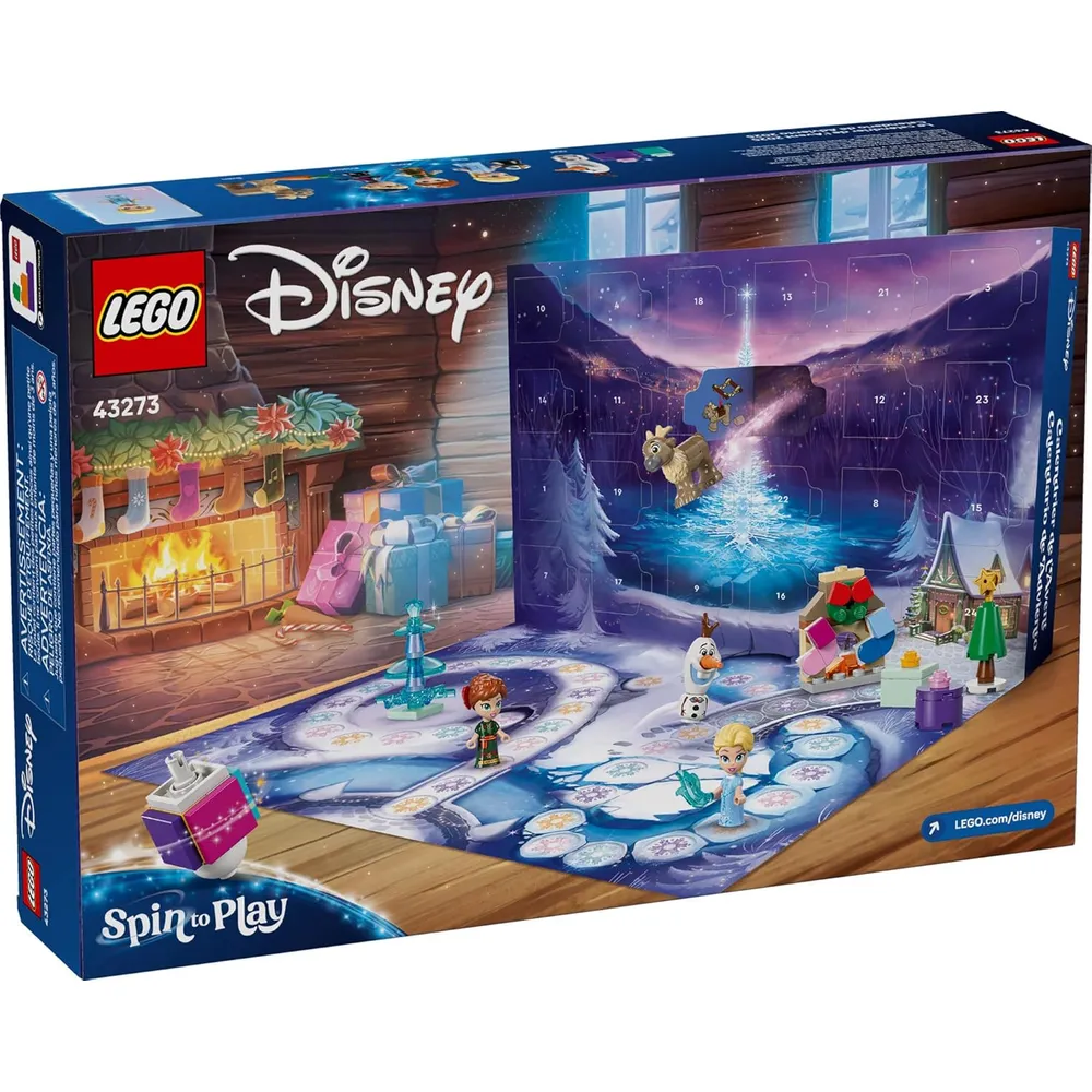 Calendario de Adviento Lego Disney Frozen 2025, juego y sorpresas
