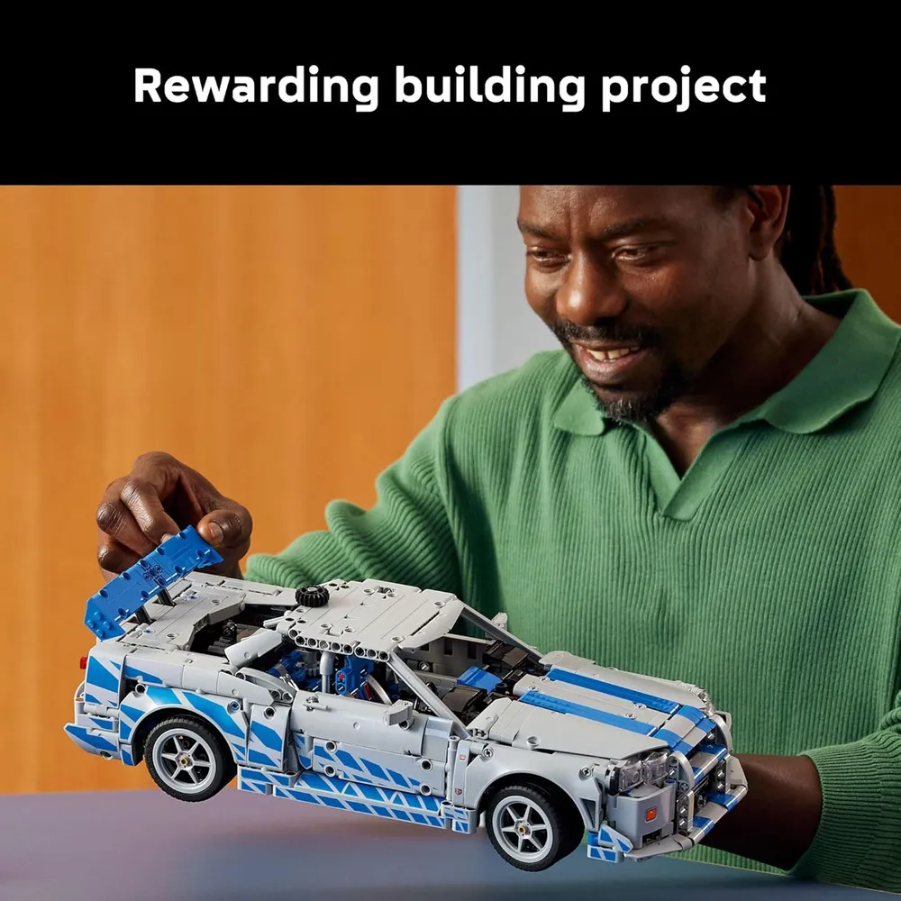 Lego Technic 2 Fast 2 Furious Nissan Skyline GT-R, modelo de coche