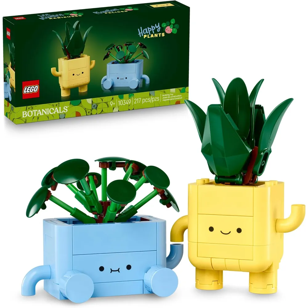 LEGO BOTANICALS PLANTAS DE CONSTRUCCIÓN