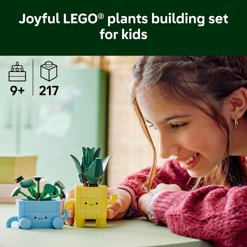 LEGO BOTANICALS PLANTAS DE CONSTRUCCIÓN