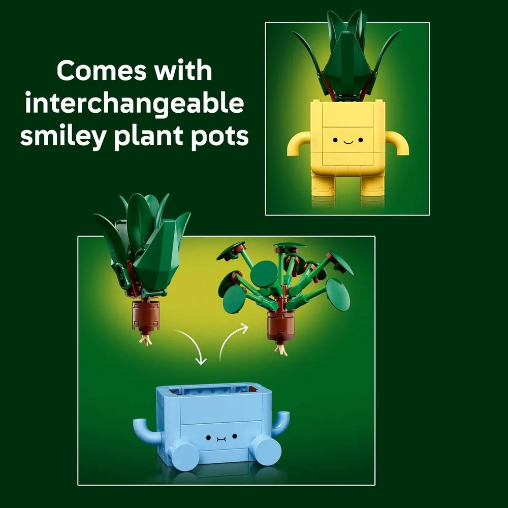 LEGO BOTANICALS PLANTAS DE CONSTRUCCIÓN