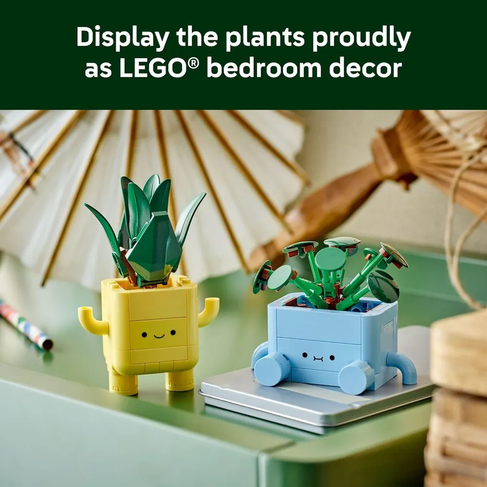 LEGO BOTANICALS PLANTAS DE CONSTRUCCIÓN