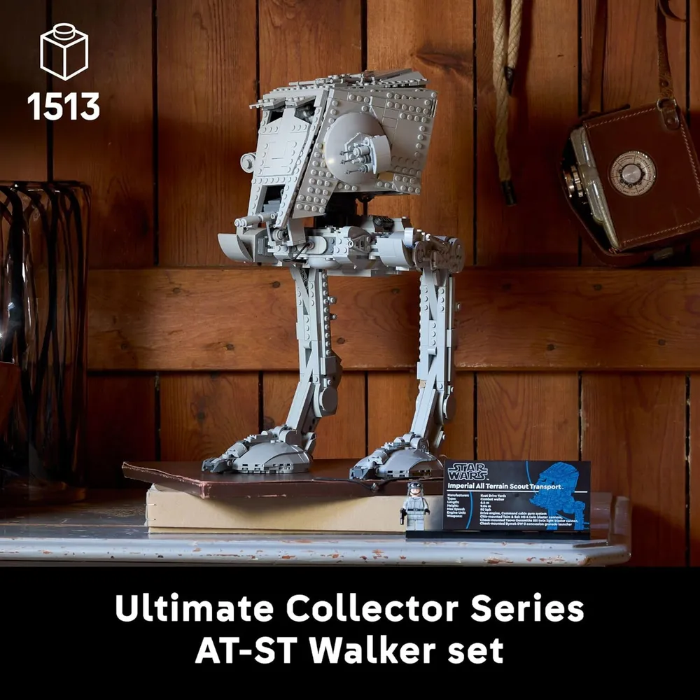 Lego Star Wars AT-ST Walker, set de construcción coleccionable para adultos