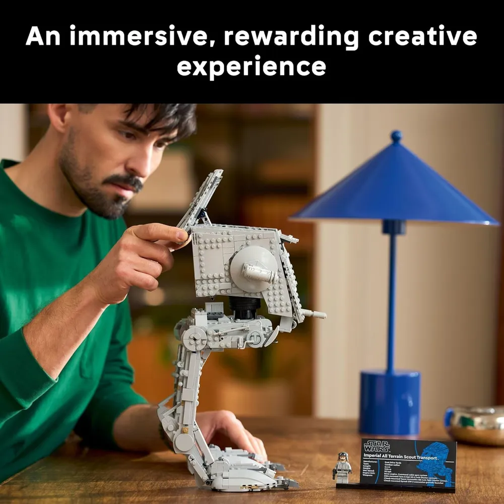 Lego Star Wars AT-ST Walker, set de construcción coleccionable para adultos