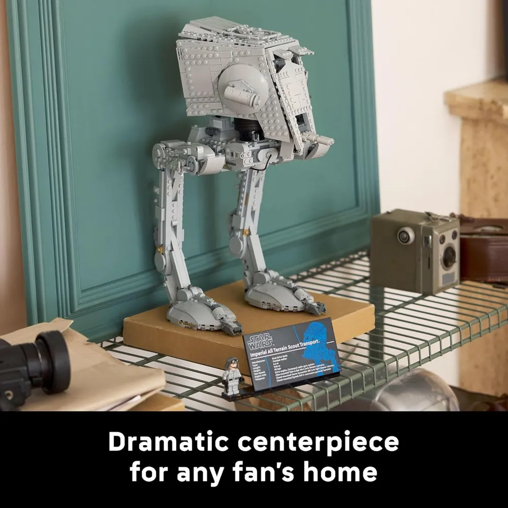 Lego Star Wars AT-ST Walker, set de construcción coleccionable para adultos