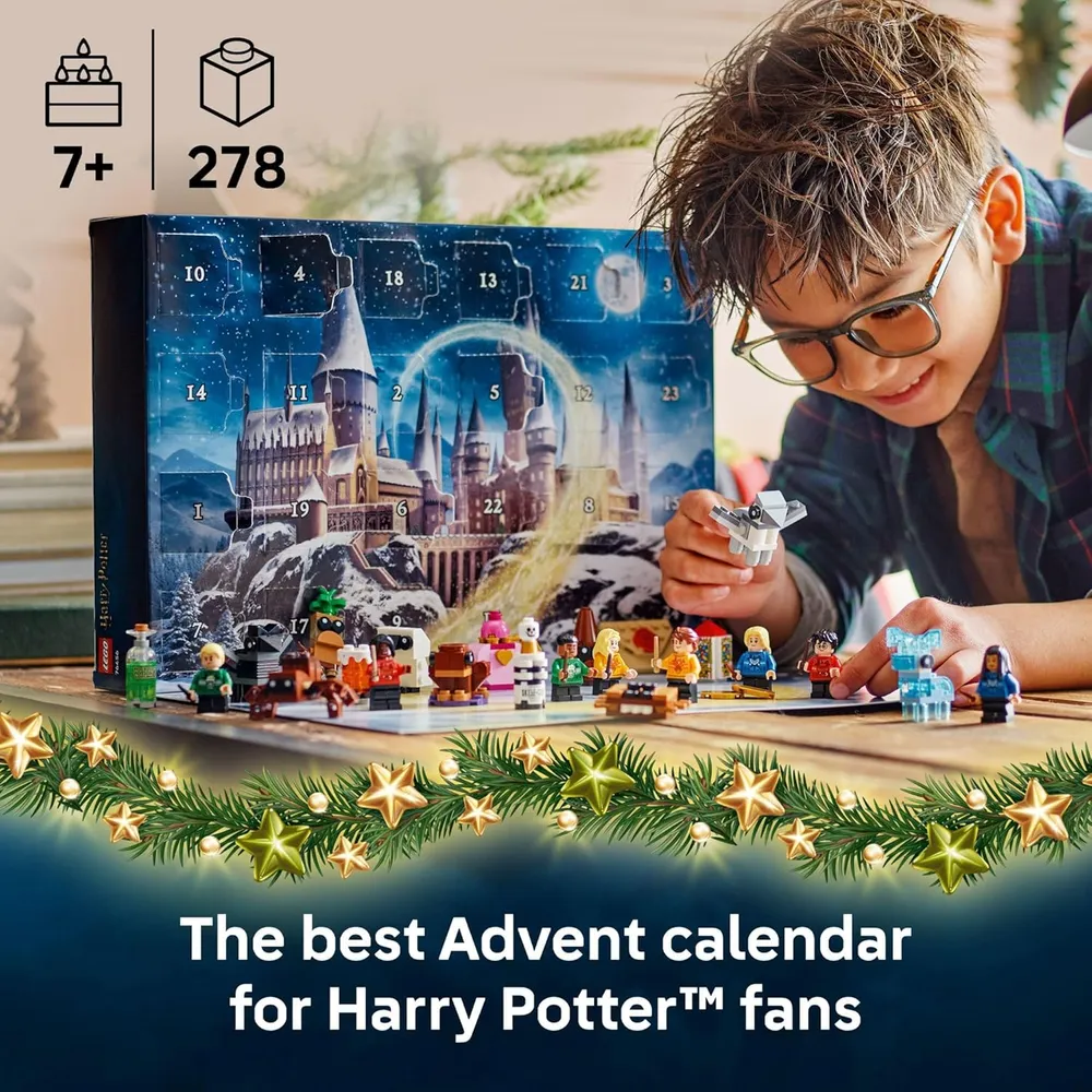 Calendario de Adviento Lego Harry Potter 2025, 24 sorpresas para construir