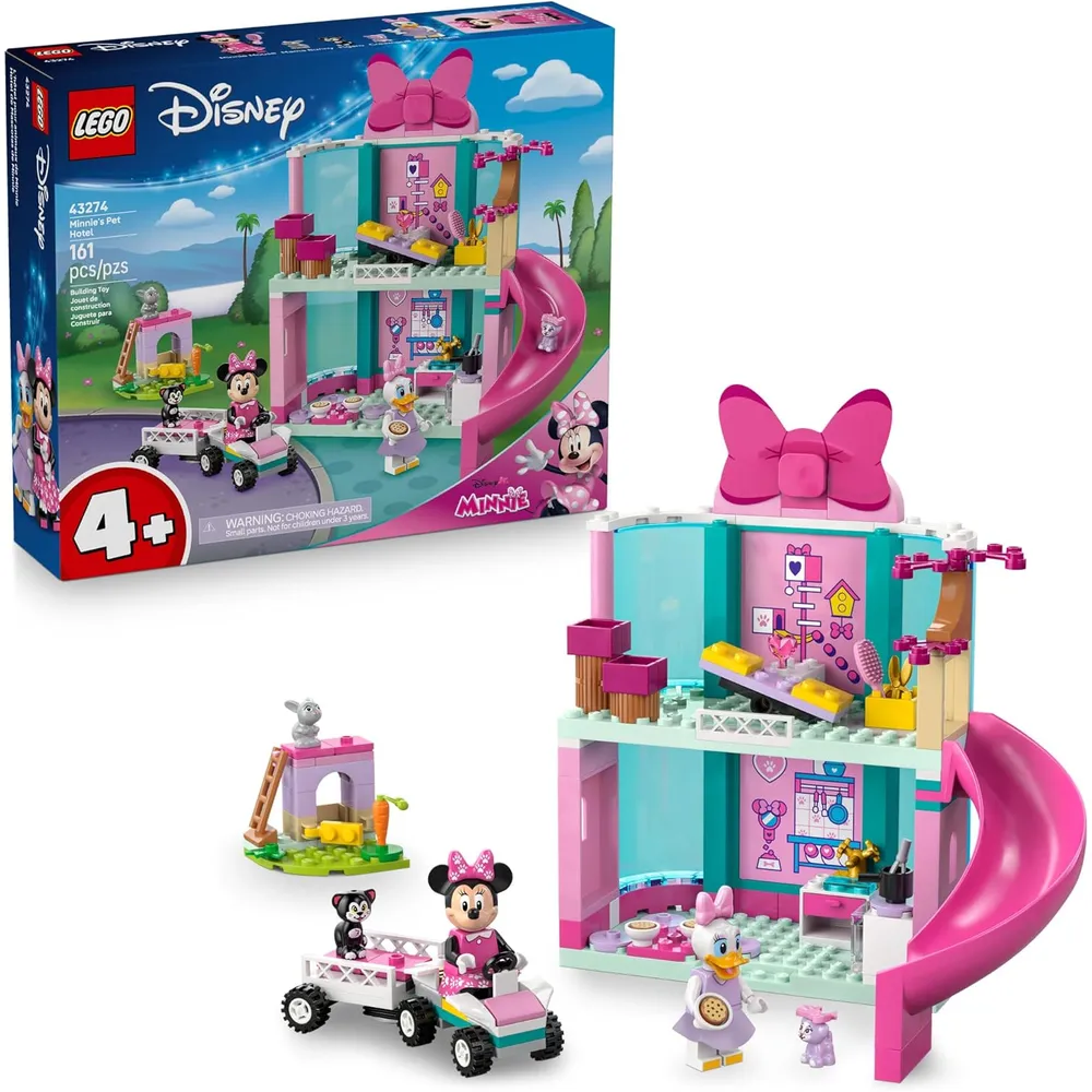 Lego Disney Hotel de Mascotas de Minnie Mouse, juego de construcción