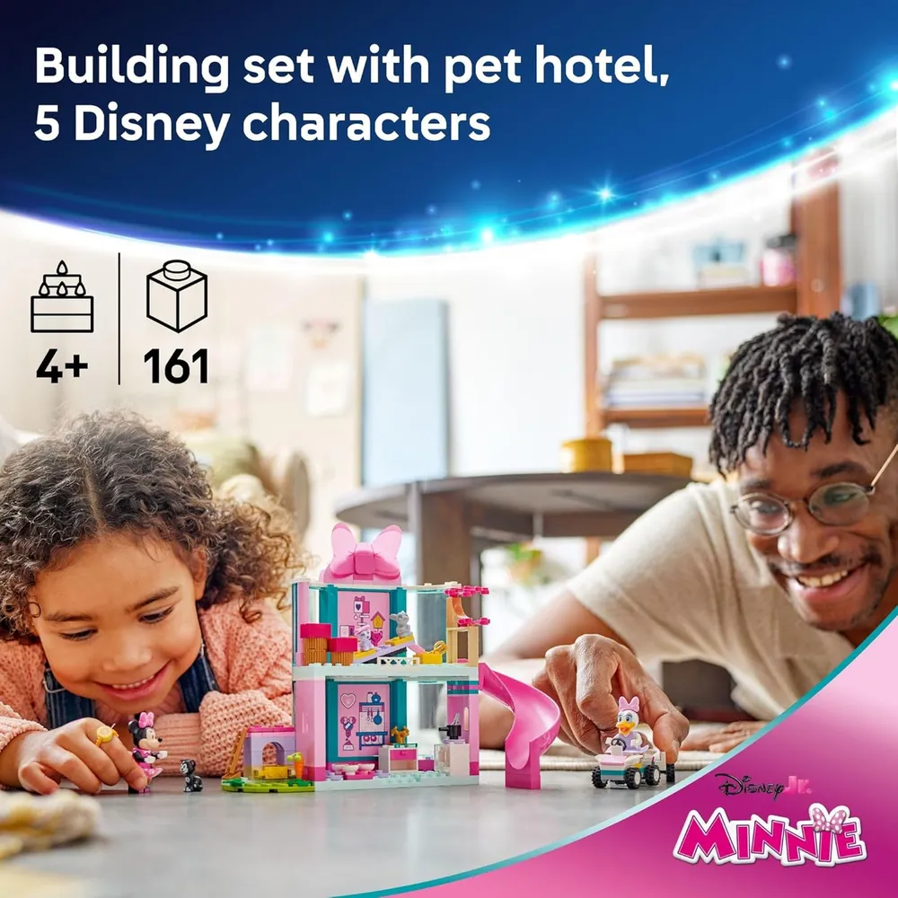 Lego Disney Hotel de Mascotas de Minnie Mouse, juego de construcción