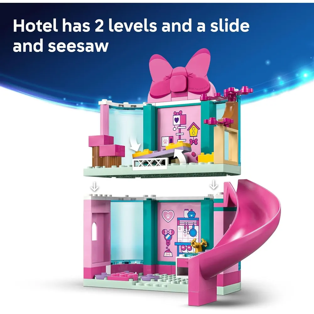 Lego Disney Hotel de Mascotas de Minnie Mouse, juego de construcción